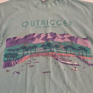 1990 Vintage Santa Barbara Outrigger State Championships T Shirt
